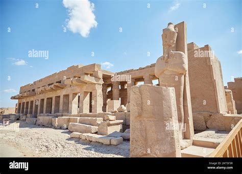 The Festival Temple Of Thutmosis Iii At Karnak Stock Photo Alamy