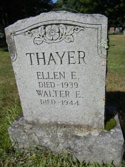 Walter Earnest Thayer 1881 1944 Homenaje De Find A Grave