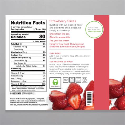 Thrive Life Freeze Dried Strawberries | Best Thrive Freeze Dried Food