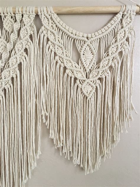 Large Macrame Wall Hanging Modern Macrame Wall Tapestry For Etsy Uk