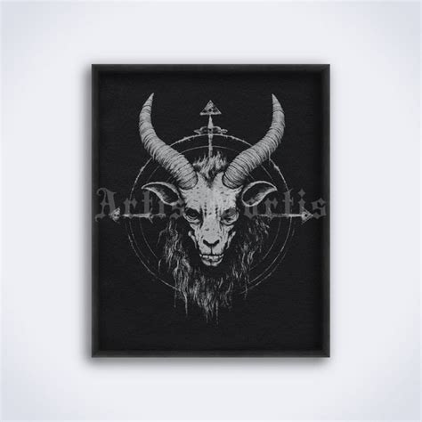 Satanic Art Etsy