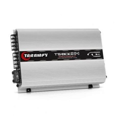 Tudo Sobre Módulo Amplificador Taramps Ts800x4 Compact 2ohms