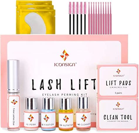 Iconsign Lash Lift Kit Professional Salon Semi Permanent Curling