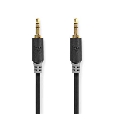 Stereo Audio Cable | 3.5 mm Male | 3.5 mm Male | Gold Plated | 3.00 m ...