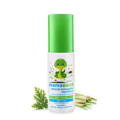 Natural Mosquito Repellent Spray, 100ml - Mamaearth | Official Website