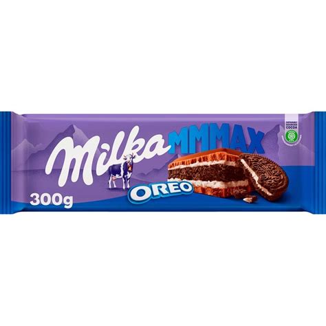 Chocolate Con Leche Relleno De Oreo Tableta 300 G MILKA