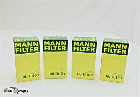 Mann Filter Hu Z Cross Reference Oil Filters Oilfilter