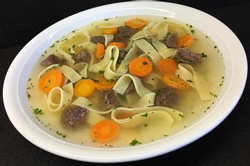 Rindfleischsuppe Mit Nudeln Von Mafiaschlumpfine Chefkoch