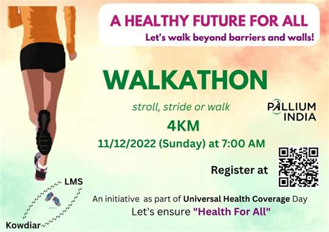 Walkathon Health For All Pallium India Pallium India