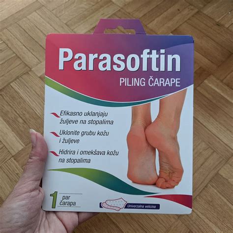 Parasoftin čarape za piling stopala Kremašica