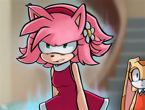 Amy Rose Sonic X Redraw By Pyukumiku On Deviantart