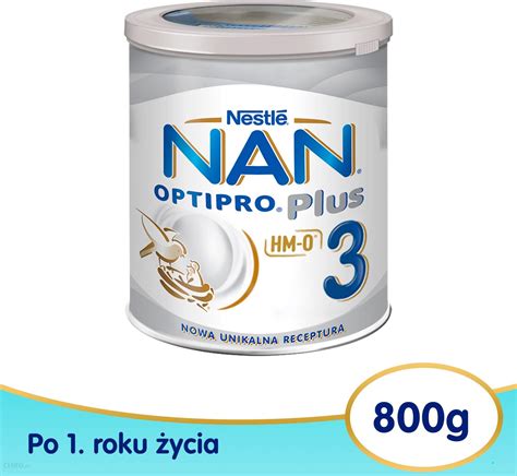 Nestle Nan Optipro Plus Hm O Mleko Modyfikowane Junior Dla Dzieci Po