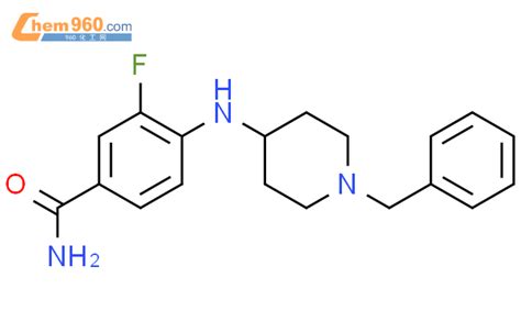 609783 69 9 Benzamide 3 Fluoro 4 1 Phenylmethyl 4 Piperidinyl