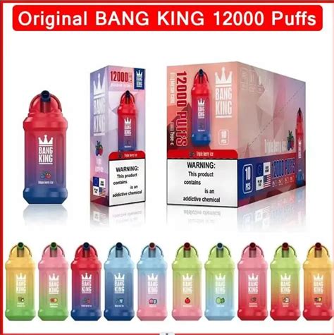 Original Bang King K Puffs Bares Descart Veis Vape Pen E