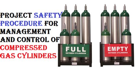 Project Safety Procedure For Management And Control Of Compressed Gas