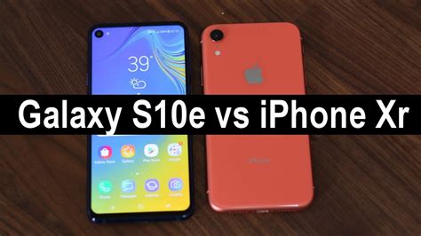 Samsung Galaxy S E Vs Iphone Xr Comparison And Conclusion Youtube