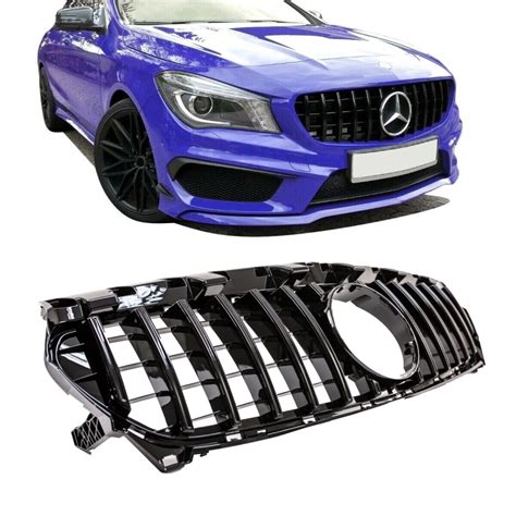 Kühlergrill Schwarz glanz passt für Mercedes W117 CLA ab 2013 2016 auch