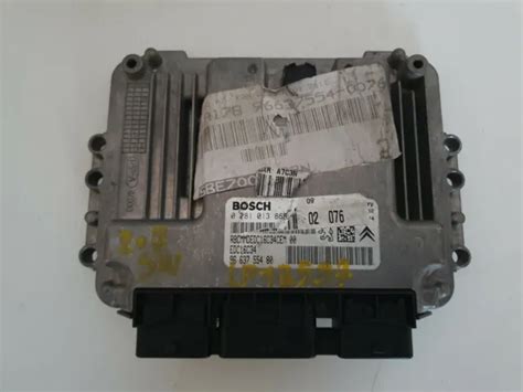 Calculateur Moteur Ecu Edc C Psa Peugeot Hdi