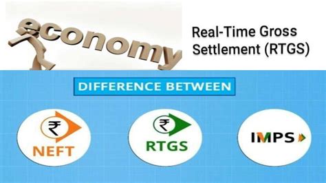 Economy Difference Between Neft Rtgs Imps Youtube