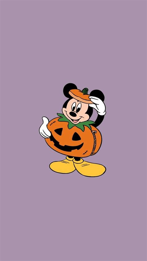 Aesthetic Disney Halloween Wallpapers Wallpaper Cave