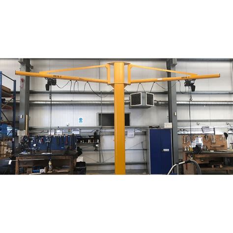 Krantechnik Mild Steel Twin Arm Jib Crane Jib Length 10 Feet At Rs