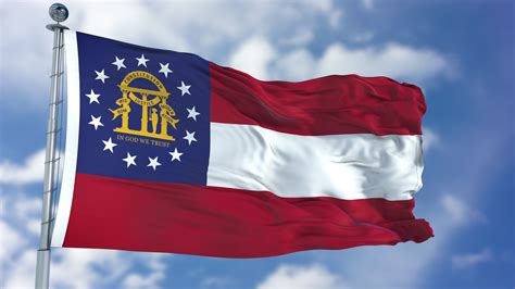 The Essence of Georgia: The Story Behind the State Flag – Flagpoles Etc