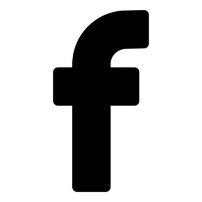 Facebook Logo Black And White Vector Art, Icons, and Graphics for Free Download