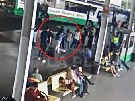 Una Joven Esperaba El Colectivo En La Terminal De La Plata Y Fue