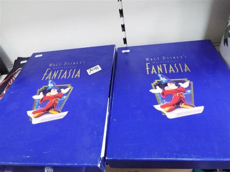 Two Boxed Sets Of Walt Disney S Fantasia Vhs Cd S