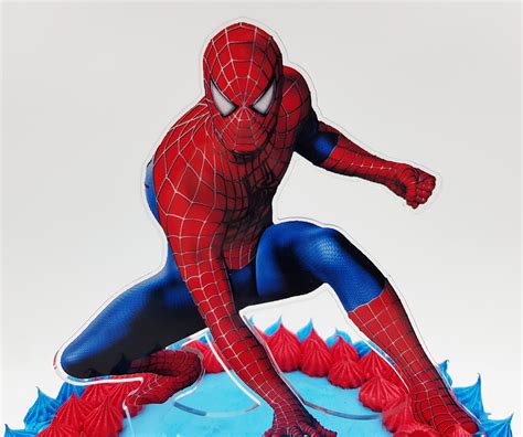 Spiderman Cake Topper Torten Hochzeit Topper Make And Fun Stencils