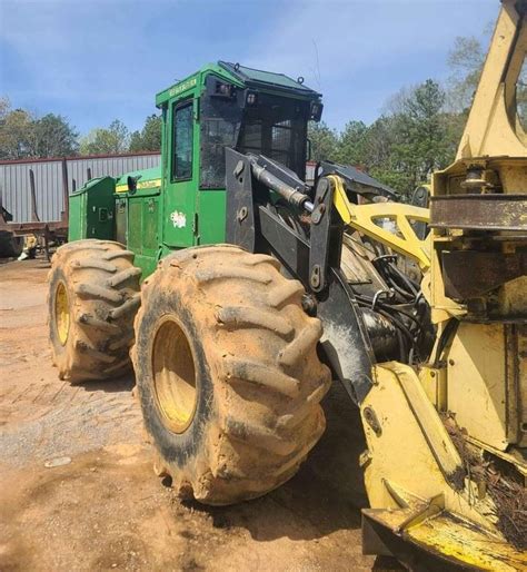 john deere  wheel feller buncher  sale