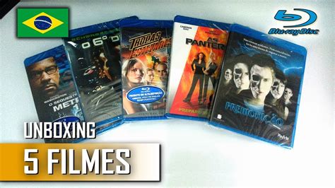 BLU RAY 5 Ótimos Filmes Edições Nacionais UNBOXING YouTube