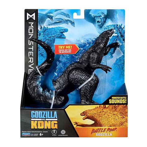 Compre Godzilla vs Kong Boneco Colecionável Som 17cm Godzilla