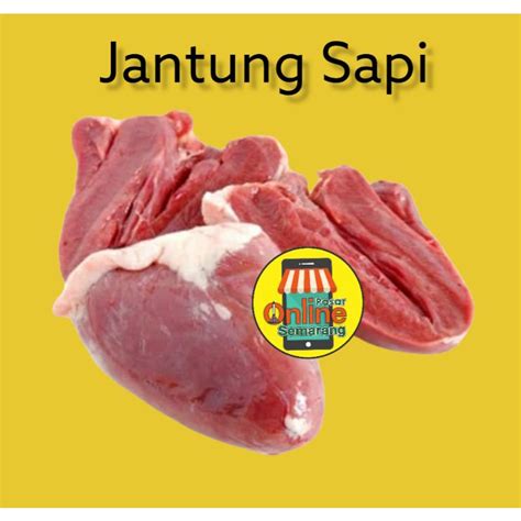 Jual Jantung Sapi Fresh Dan Segar Belanja Daging Segar Semarang Murah