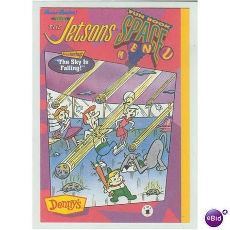 Dennys Jetsons Fun Book Space Menu Volume On Ebid United States