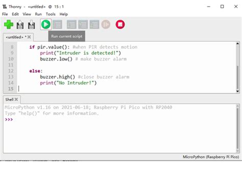 Raspberry Pi Pico Learning Kit Lesson Make Intruder Alarm System 1280 Hot Sex Picture