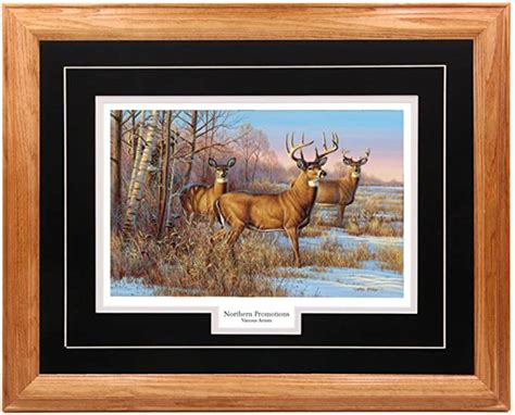 Whitetail Deer Wall Art Hunting Decoration Hardwood Frame - Etsy