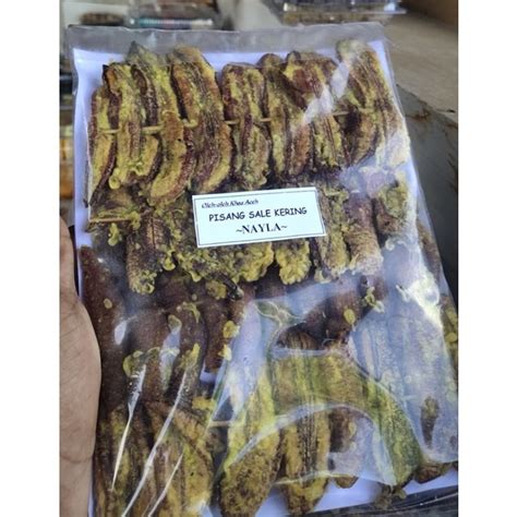 Jual Pisang Sale Kering Khas Aceh Shopee Indonesia