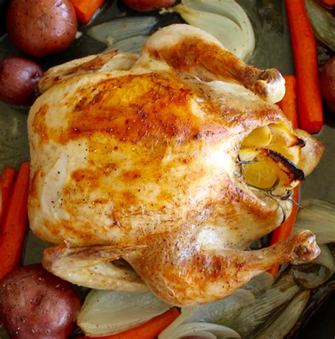 Roast Chicken and Vegetables – Cooking with Jill