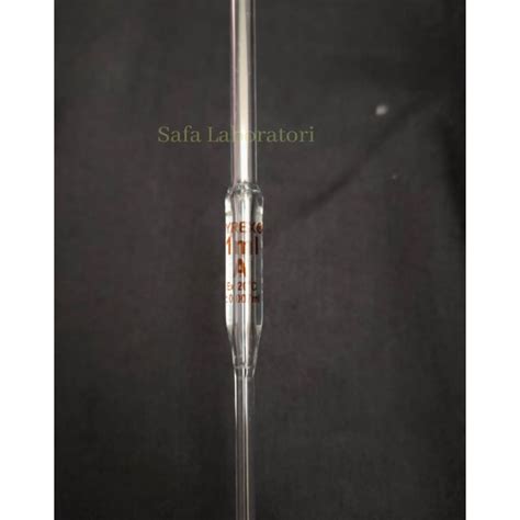 Jual Pipet Volume Ml Pipet Gondok Ml Pyrex Shopee Indonesia