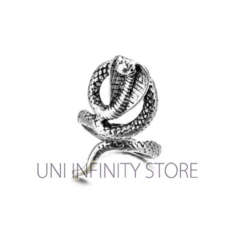 Jual Jwri Cincin Lilit Ular Raja Kobra Vintage King Cobra Snake