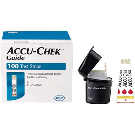 Accu-Chek Guide Test Strips - Unique Easy-Edge Design for Fast Testing