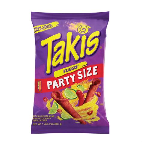 Takis Fuego Hot Chili Pepper and Lime Tortilla Chips, 24.7 oz. | BJ's Wholesale Club