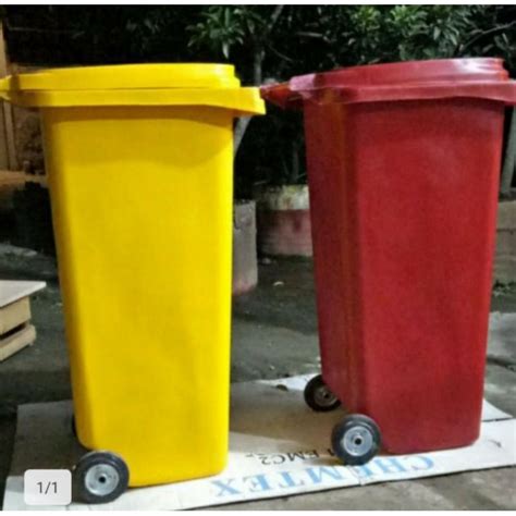 Jual Tempat Tong Sampah Dustbin Besar Liter Roda Shopee Indonesia