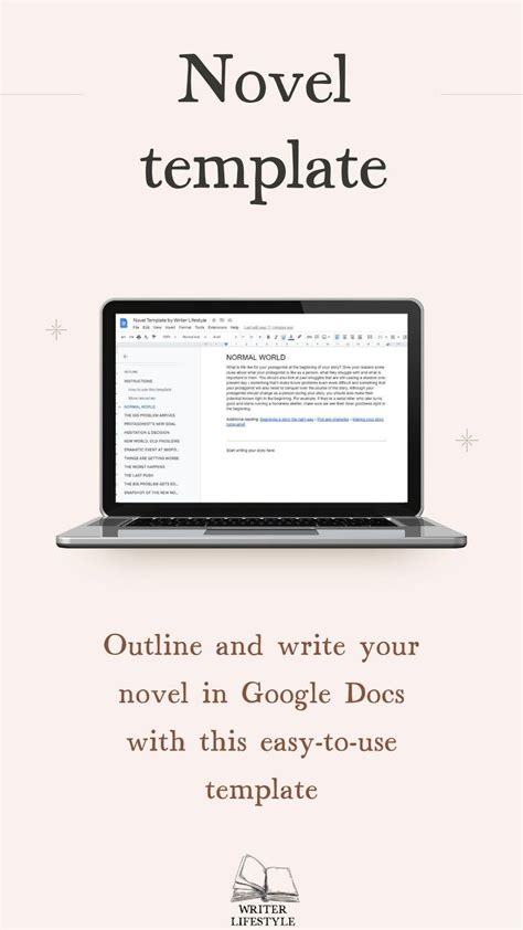 Writing a Book Outline Template for Google Docs, How to Write a Novel ...