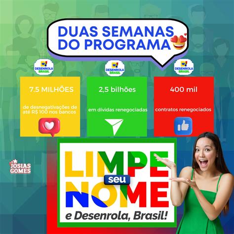 Nunca foi tão fácil limpar o nome Desenrola Brasil é coisa do PT