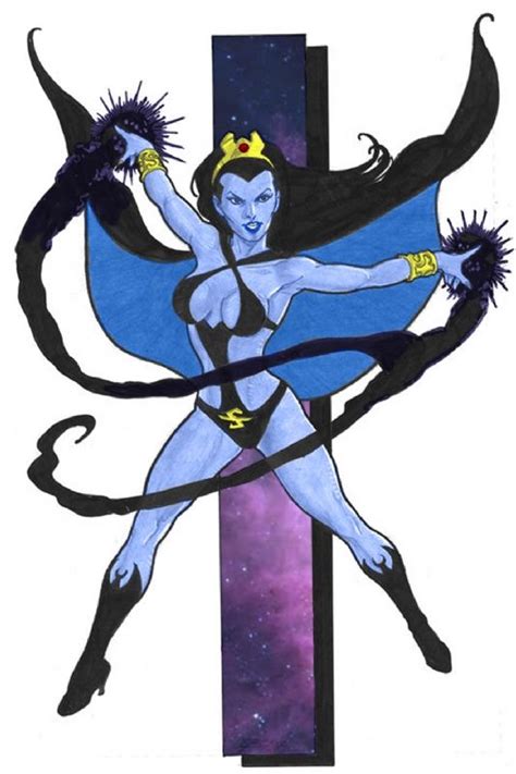 Shadow Lass By George Perez In Mark Dominic S Legion Of Superheroes Comic Art Gallery Room