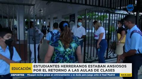 Tvn Noticias On Twitter Estudiantes Herreranos Ansiosos Por Retorno A