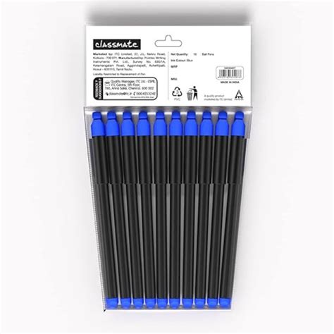 Classmate Hook Ball Pens Pack Of 10 Scooboo Classmate