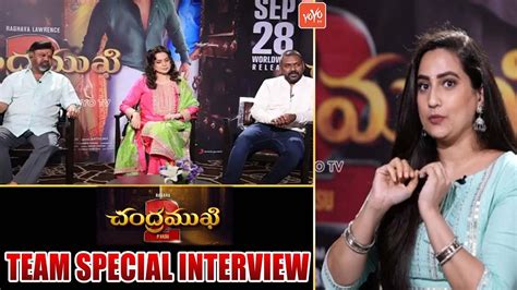 Chandramukhi Telugu Team Interview Raghava Kangana Ranaut